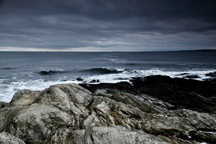 New England coastline